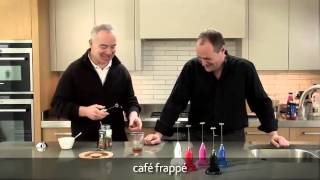 How to make a frappé coffee using an aerolatte milk frother [upl. by Yasmin]