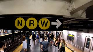 ⁴ᴷ The Busiest NYC Subway Station Times Square–42nd StreetPort Authority Bus Terminal [upl. by Odrude979]