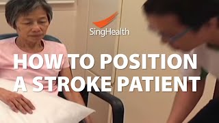 How To Position A Stroke Patient [upl. by Brandy289]