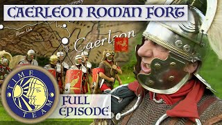 Caerleon Roman Legion Fort In Wales  Time Team [upl. by Eekorehc]