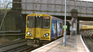 Half an Hour at 216  Birkenhead North Station 1022017  Class 507 508 terminus [upl. by Melania]