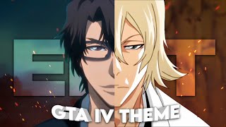 Aizen x Urahara  GTA IV Theme Edit [upl. by Rudolf]